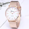 Wristwatches Women's Watches Marble Classic Quartz Stainless Steel Wrist Watch Bracelet Geneva Relogio Preto Feminino