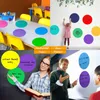 Wall Stickers 12 Pcs Colorful Dry Erase Dots Circles Whiteboard Marker Removable Sticker Decals For Classroom Teacher Student Home