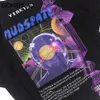 Thirts Streetwear Hip Hop Вселенная астронавта планеты панк рок готические тройники рубашки Harajuku с коротким рукавом хлопковые топы 210602