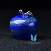 Natural Healing Crystal Blue Lapis Figurine Fruit Sculpture Home Ornament