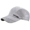 Casual Tenniskappe Gute Qualität Sommer Atmungsaktive Mesh Baseball Sport Schnelltrocknung Hüte Für Männer Cool Guy Mode Sport Cycling Caps Masken