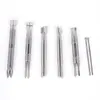 Silver Dab Tool per Dry Herb Pen Dabber Metal VAPE Tools 80mm-122mm Wax Vaporizer Tabacco Pipe enail Kit pk Titanium