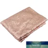 10st Round Sequin Bordduk Bröllopsbord Dekoration Glitter Party Bankett Julfödelsedag Guld 80cm / 120cm