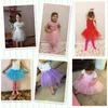 التنانير 38T Baby Star Glitter Dance Tutu Skirt 3 طبقات Tulle Toddler Pettiscirt Tule Girls Shining5800242