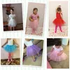 Saias 3-8t baby star glitter dança tutu saia 3 camadas tulle toddler pettiskirt tule meninas crianças brilhando