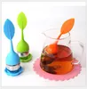 Infuseur de feuilles d'infuseur de thé en silicone avec un filtre de qualité alimentaire Viltre créatif en acier inoxydable DWB74594562696