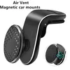 Magnetic Car Phone Holder 360 Metal Air Vent Mount Mobile Stand GPS Support For iPhone 13 Pro X Max 8 7 Xiaomi HuaWei