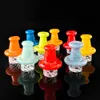 Smoking Accessories Cyclone carb cap Dome with spinning air hole Caps for Terp Pearl Quartz Banger Nail Bubbler Enai Dab Rig4186830