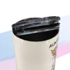 Entrepôt local Gobelet à sublimation maigre de 22 oz Gobelets droits en acier inoxydable avec couvercle Isolation à double paroi Bouteille d'eau sous vide Tasse à café Tasses de voiture Stock américain