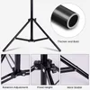 26 cm LED Selfie Halka Işık ile Tripod Telefon Tutucu Klip Fotoğraf Işık Fotoğraf Stüdyosu Lambası Youtoube Video Ringlight