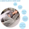 Gravidez Travesseiro Bedding Full Body Pillow para mulheres grávidas confortáveis ​​U-forma almofada Longo lado dormindo almofadas de maternidade 211101