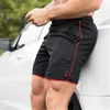 Męskie Spodenki Długość łydki Gyms Fitness Bodybuilding Casual Joggers Trening Marka Sporting Krótkie spodnie Splecione Sportswear 210716