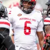 American College Football Wear NCAA Jacksonville State Football-Trikot Zerrick Cooper Josh Samuel Pat Jackson DJ Coleman P.J. Wells Nicario Harper Michael Pettway