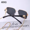 نظارات شمسية كلاسيكية مع سلسلة المتضخم ساحة النساء أزياء الرجعية إطار كبير نظارات الشمس مصمم نظارات بريلين