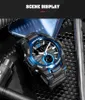 Smael Sport Watch Mensは防水50Mの腕時計レリーゴマスキュリノビッグダイヤルクォーツデジタルミリタリー軍クロック1805