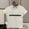 티셔츠 아기 소년 소녀 편지 인쇄 아동 의류 여름 Tshirt 패션 디자이너 아동상의