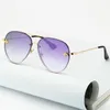 Brand Design Fashion Small Bee Sunglasses Colourful Rivet Glasses Female Traveling Eyeglasses UV400 Pink Women 2021