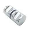 Handles & Pulls Aluminum Alloy Door Handle Single Glass Knob Bathroom W/ Cabinet Home Screw Shower Hardware W7N2