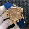 3 Style Mens Watch Top Quality Watches 40mm GMT 116758 Saru-78208 Color Diamond Bezel Rubber Bands 18K Gold Asia ETA 2836 MEKANISK AUTOMATISKA HERRISKLÄGGNINGAR