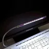 Boklampor USB LED Datorljus Mini Metall Flexibel Bordslampor Skrivbord Bäddar bredvid Reading PC Power Bank Laptop Keyboard Nattbelysning