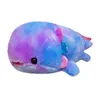 40cm 55cm Cartoon Colorful Salamander Plush Toys Stuffed Soft Baby Lovely Fish Pillow Kawaii Lifelike Doll for Kids Children Gifts LA327