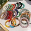 Newcompare med liknande föremål Crystal Party Sequin Elastic Hairbands Ponytail Hair Rope Girls Designer Armbands Kvinna Tillbehör Ewa4676