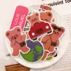 ins Korean mazzzzy hand account material cute Skin Protectors decorative diary computer phone bear sticker