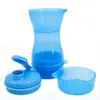 Portable Pet Dog Water Bottle Outdoor Training Food Storage PP Dogs Dispenser for Large Pets Accessories Stuff 210615