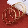 Bangle 10mm Bangles For Women Gold Plated Jewelry Dubai African Jewelries Cuff Bracelets Ethiopian Luxury Designer Hand Chain