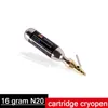 Cryopen Spray d'azote liquide Freeze N2O Cartouche Cryotherapy Cryo Pen 15g Refroidissement pour l'élimination des taches cutanées