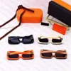 New Designer Sunglasses Fashion Eyewear Rectangle Letter Design for Man Woman Full Frame 4 Color High Quality301P