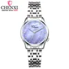 Chenxi Frauen Blume Textur Zifferblatt Armbanduhren Für Damen Quarzuhr Mode Weibliche ReloGio Feminino Uhr Uhren Wasserdicht Q0524