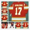 Maillots de hockey personnalisés # 17 ILYA KOVALCHUK Atlanta Flames des années 1970 PAT QUINN CCM Vintage Throwback Away Jersey Personnalisé N'importe quel numéro de nom S-5XL