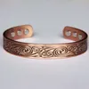 Viking Magnetic Energy Red Copper Bracelet Magnet Bangle325b