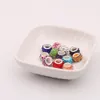 100pcs Polymer Clay Rhinestone Loose Beads Charms Colorful Large Holes Bead for Bracelets Making Mix Jewelry Findings Wholesale