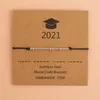 Länk, kedjeavläggande av examen önskar armband klass av 2021 seniorer perfekt liten present till mina studenter
