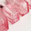 Frascos frascos 4ml 9ml 20ml 30ml rosa mini mini spray frasco de perfume frasco recarregável recipiente recipiente de alumizador