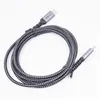 USB-typ-C-kablar 1M-3FT 2M-6FT 100W 5A 4K @ 60Hz Gen2 PD Snabb laddningskabel för mobiltelefon tablett C-enhet