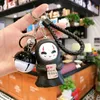 Cartoon Cute Faceless Male Vinyl Guardian Keychain Fashion Men And Women Backpack Doll Key Ring Creative Small Gift Accessories G1019