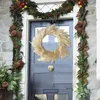 Ghirlande di fiori decorativi Ghirlanda di erba di pampas fatta a mano Natale Autunno Porta da appendere alla parete per decorazioni per la casa Ampas di nozze