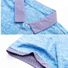 Фудрао Поло рубашки мужчины повседневные полосыты мужчины сплошные хлопчатобумажные футболки Homme Slim Fit с короткими рукавами топы тройки мужская одежда B010 210401