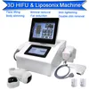 2D 3D HIFU Liposonix Body Slimming High Intensity Focused Ultraljud Wrinkle Removal Face Lifting Beauty Machine