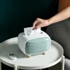 Caixa de armazenamento de tecido criativo titular de contêiner de papel banheiro caixa de toalha de papel com carvão livre 210423