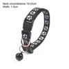 Kattkrafter leder färgstarkt halsband justerbart tryckmönster Söt 1pcs Polyester Dog Collar Dekoration Tillbehör Djurvaror