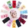 Kinder Mädchen Prinzessin Stirnband Baby Spitze Blumen Haarbänder Infant Solide Nylon Blumen Kopfbedeckung Kleinkind Haar Zubehör