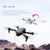 Mini drones intelligents Uav LSRC LSXT6 WiFi FPV avec double caméra HD 4K 1080p Mode de maintien d'altitude Drone RC pliable Quadcopter RTF6450784