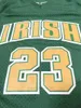 Nikivip Navire des États-Unis #St Vincent Mary High School Maillot de basket-ball irlandais Tous cousus Blanc Vert Jaune Maillots Taille S-3XL
