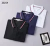 Designer Frankreich Herren Poloshirts Damen T-Shirts Mode Kleidung Stickerei Brief Business Kurzarm Calssic T-Shirt Skateboard Casual1