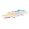 Ocean Liner Cruise Ship Electric Boat Toy Marine Toys Flashing LED Lights Sounds Kids Child Xmas Gift Changes Directions G1224