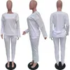 Kadınlar Kış Kalın Eşofman 2 Parça Set Toplu Çok Toptan Öğeler Güz Uzun Kollu İnce Rahat Kıyafetler Moda Giyim K7711